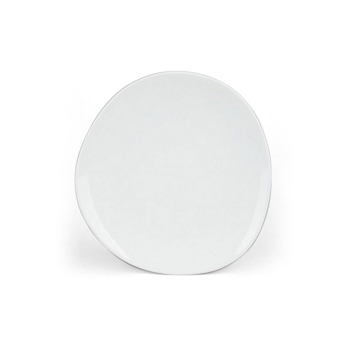 Sven Blanc - Coffret 6 Assiettes Dessert - Porcelaine - Blanc