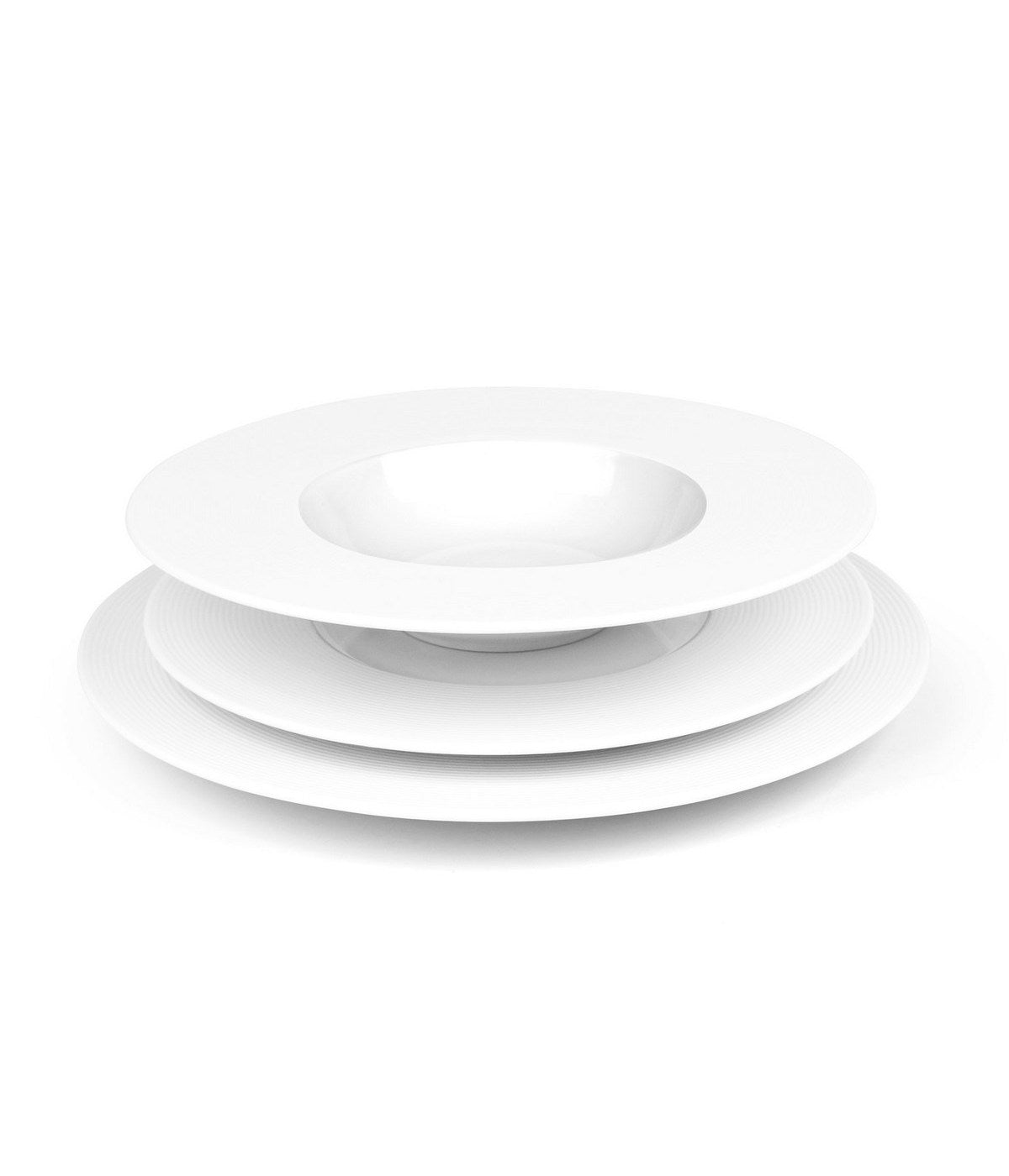 Batik - 18 Piece Service - Porcelain - White