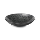 6 Salad and Pasta Plates - Black Japan - Black