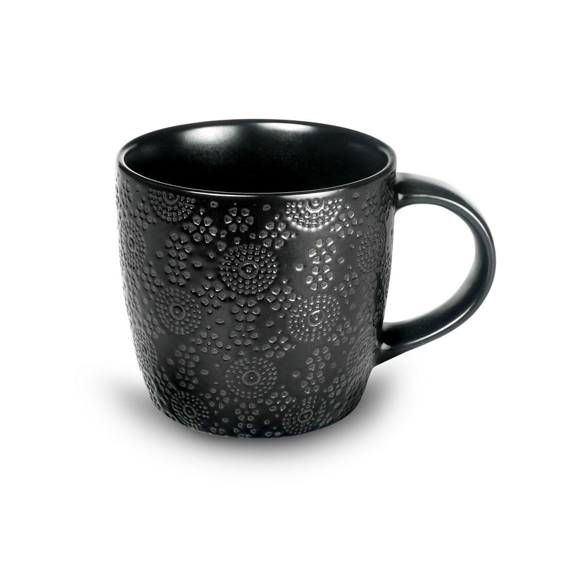 6 Tazas de Café / Té - Black Japan - Negro