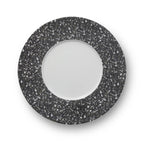 Cosmo - Service 18 Pièces - Porcelaine - Blanc/Gris