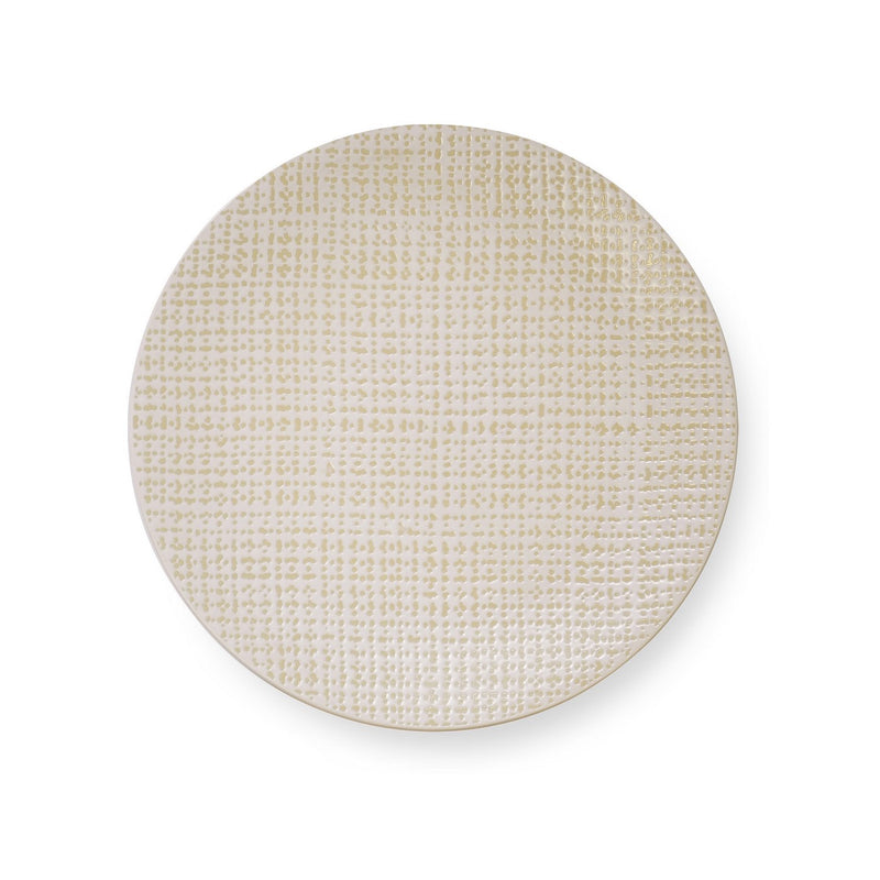 18 Piece Service - Tweed - Ivory