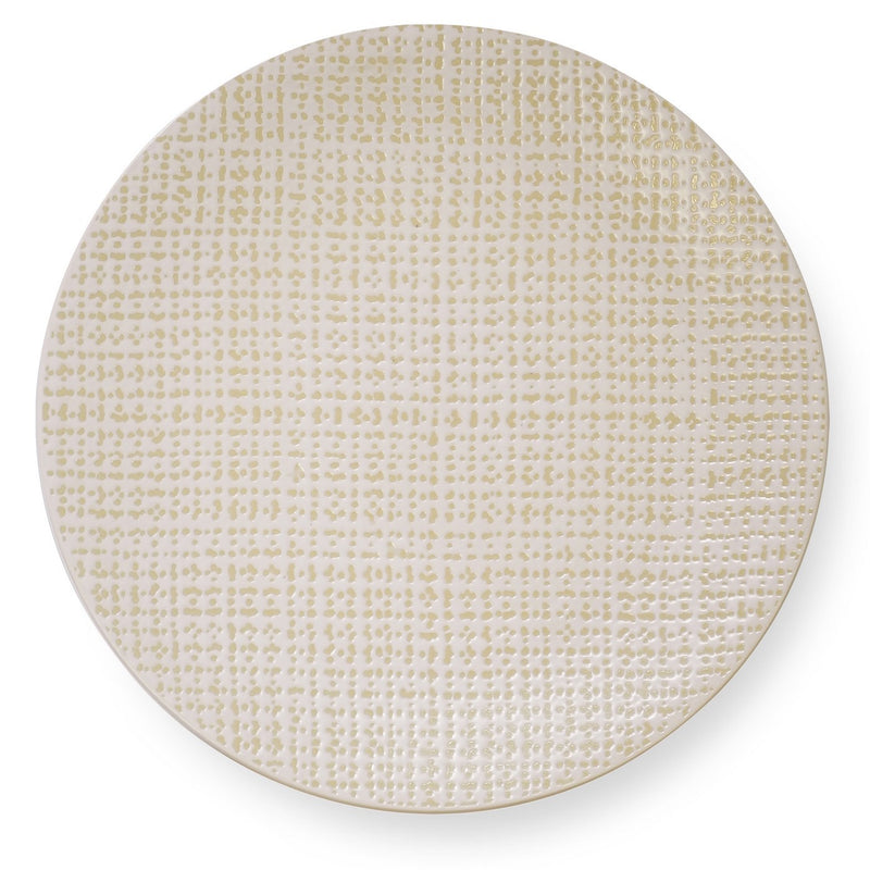 18 Piece Service - Tweed - Ivory