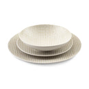 18 Piece Service - Tweed - Ivory