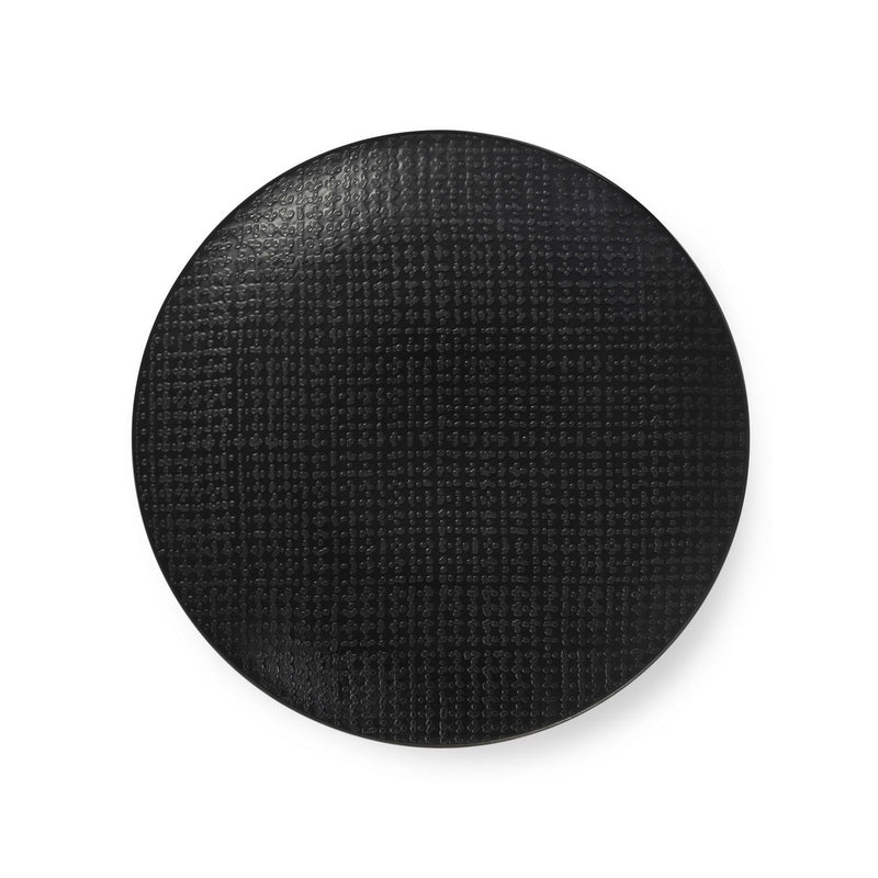 18 Piece Service - Tweed - Black