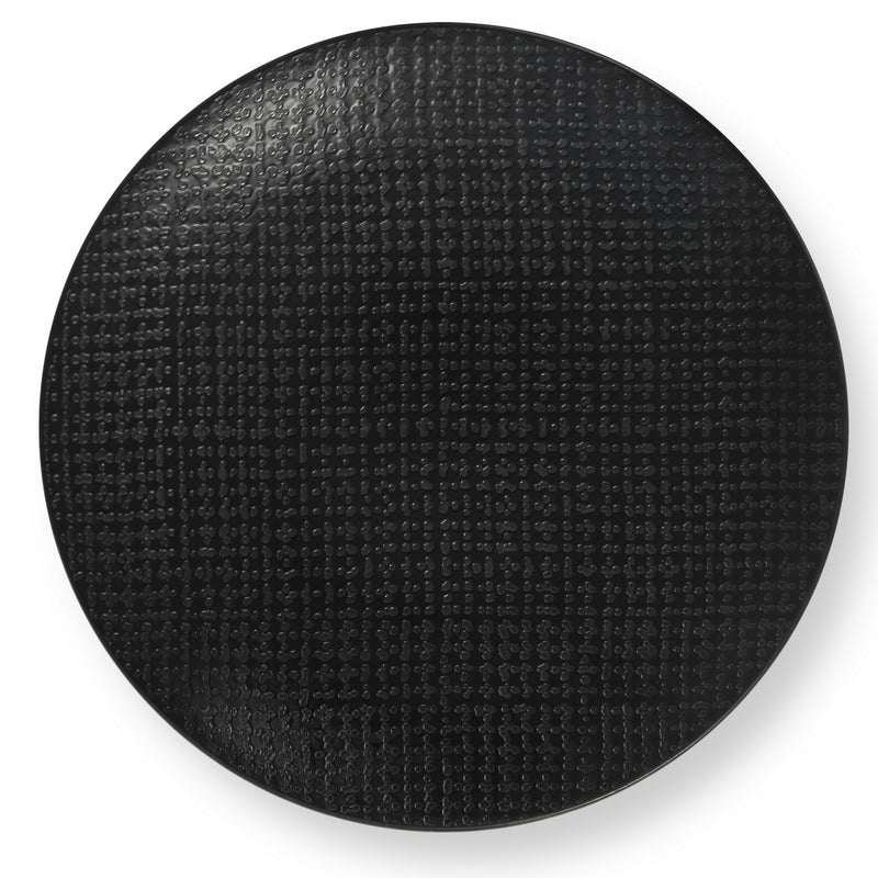 18 Piece Service - Tweed - Black