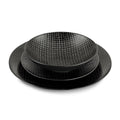 Black Tweed - 18 Piece Service - Stoneware - Black