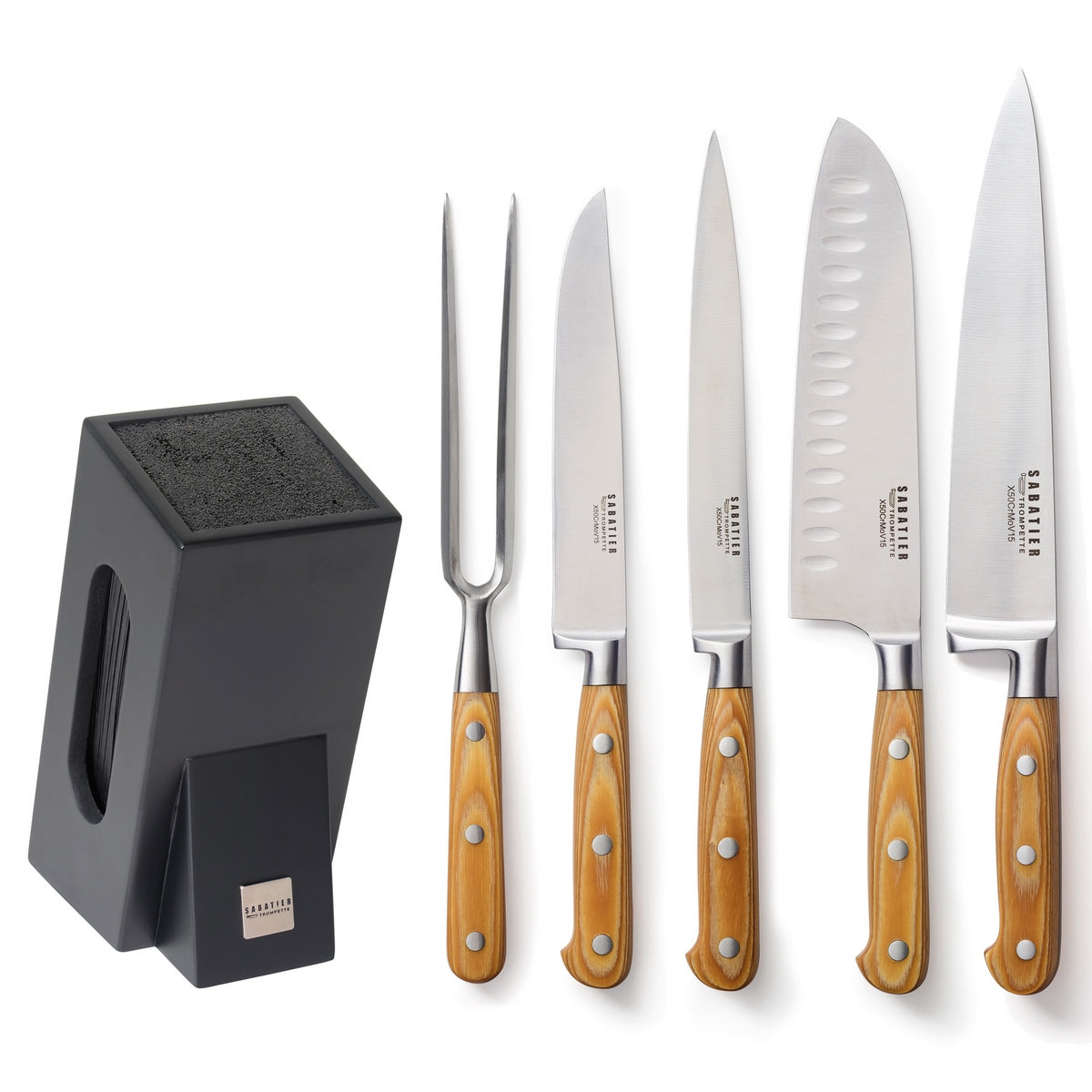 Essentiel - Bloc Spaghetti 5 Pièces - Bois Noir