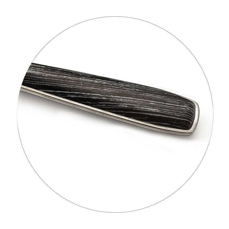 Cutlery Set 24 Pieces - Polka - Ebony