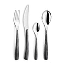 Cutlery Set 24 Pieces - Polka - Ebony