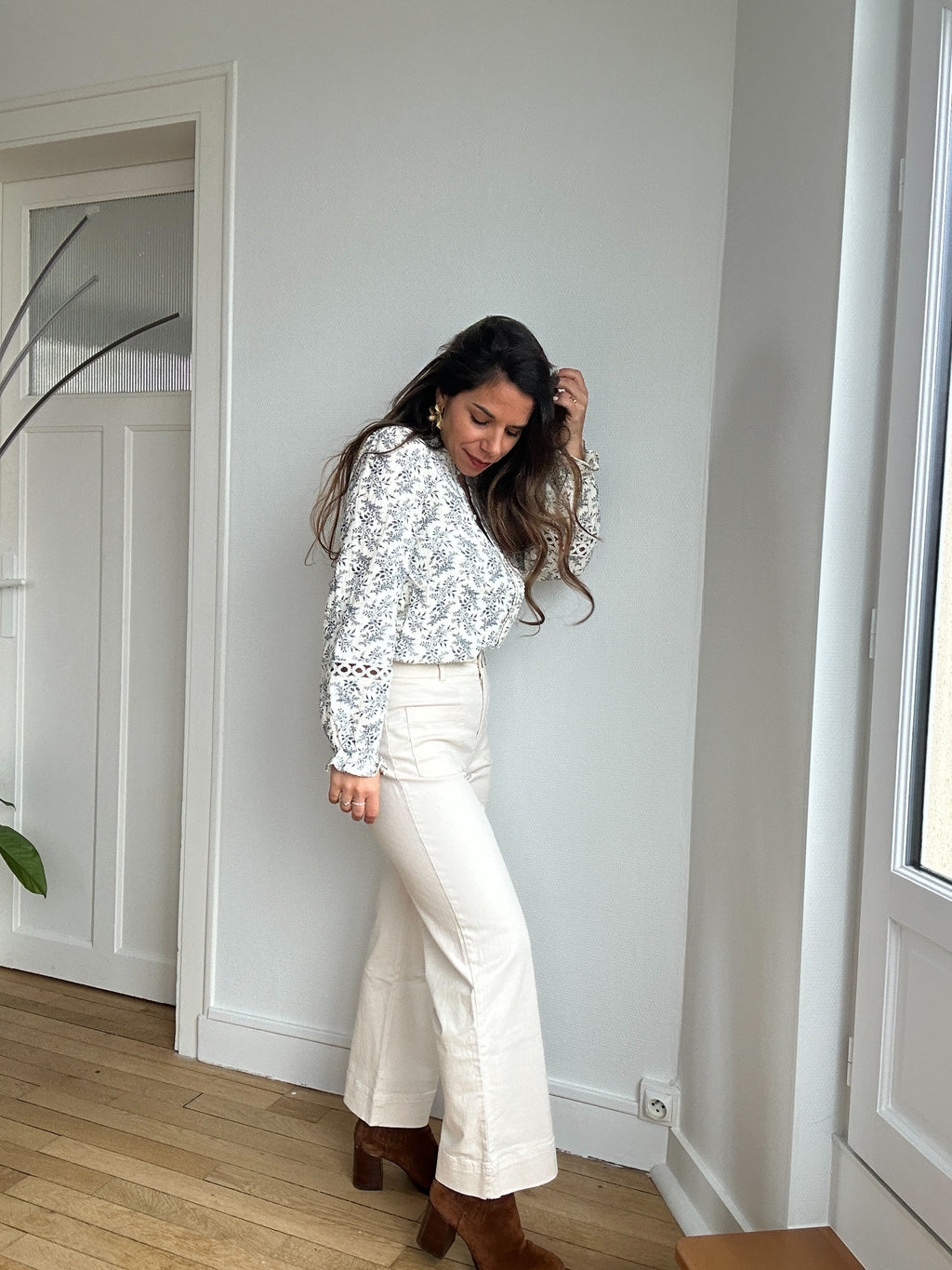 Blouse Emma fleurie