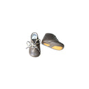 Mini-Adonis Soft Non-Slip Baby Slippers - Taupe Grey Leather - Unisex
