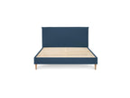 Sary - Bed with Solid Slats - Natural Wooden Legs