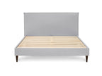 Sary - Cama con lamas macizas - Patas de madera de wengué