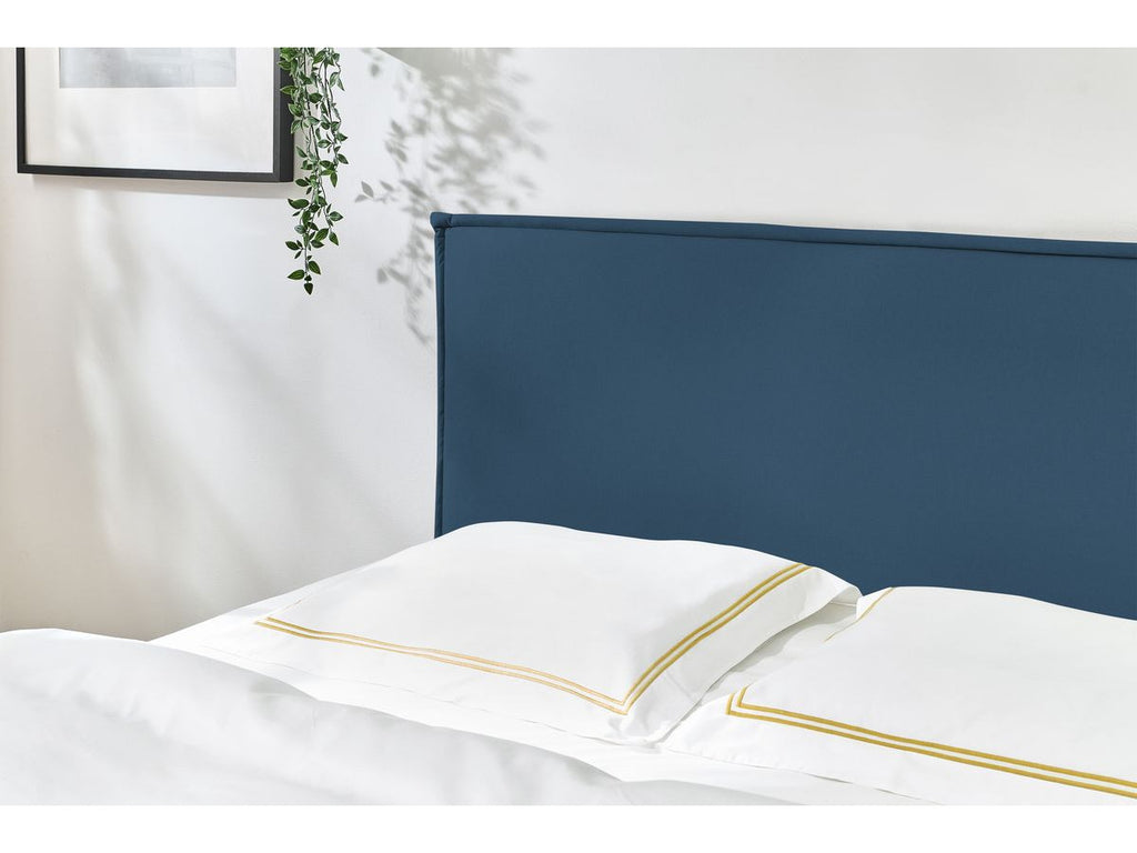 Sary - Cama con lamas macizas - Patas de madera de wengué