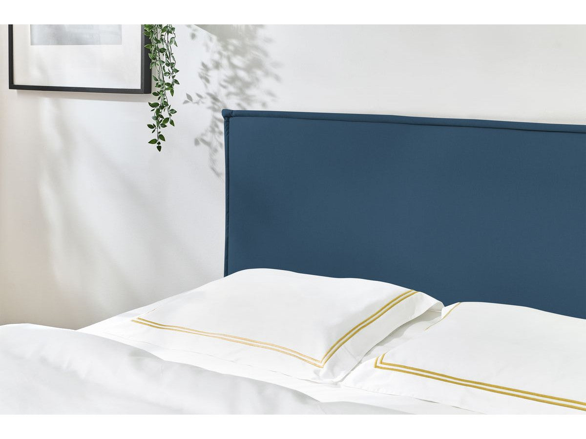 Sary - Cama con lamas macizas - Patas de madera de wengué