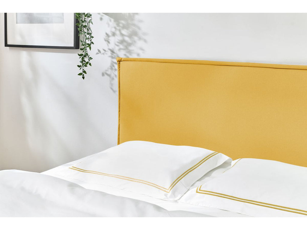 Sary - Cama con lamas macizas - Patas de madera de wengué