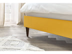 Sary - Cama con lamas macizas - Patas de madera de wengué