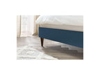 Sary - Cama con lamas macizas - Patas de madera de wengué