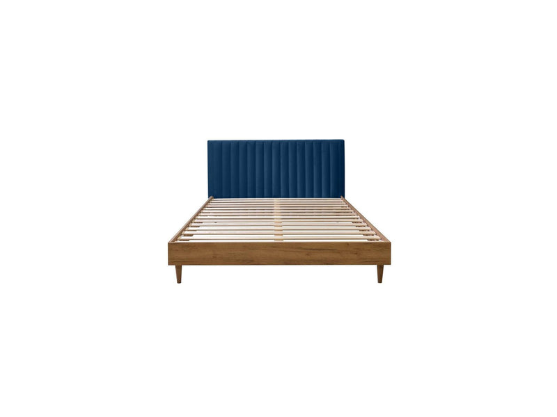 Oceane - Bed With Solid Slats - Velvet