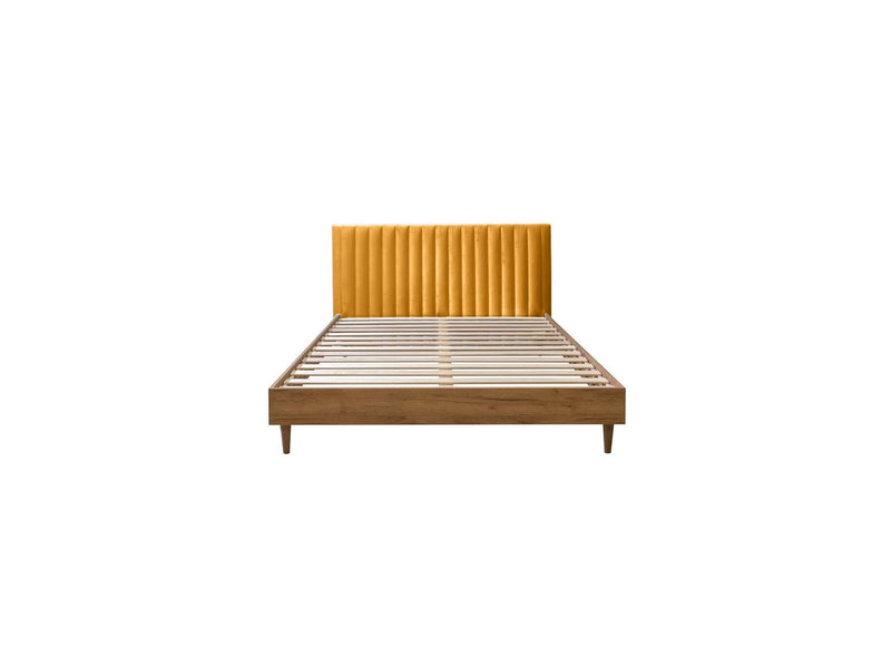 Oceane - Bed With Solid Slats - Velvet
