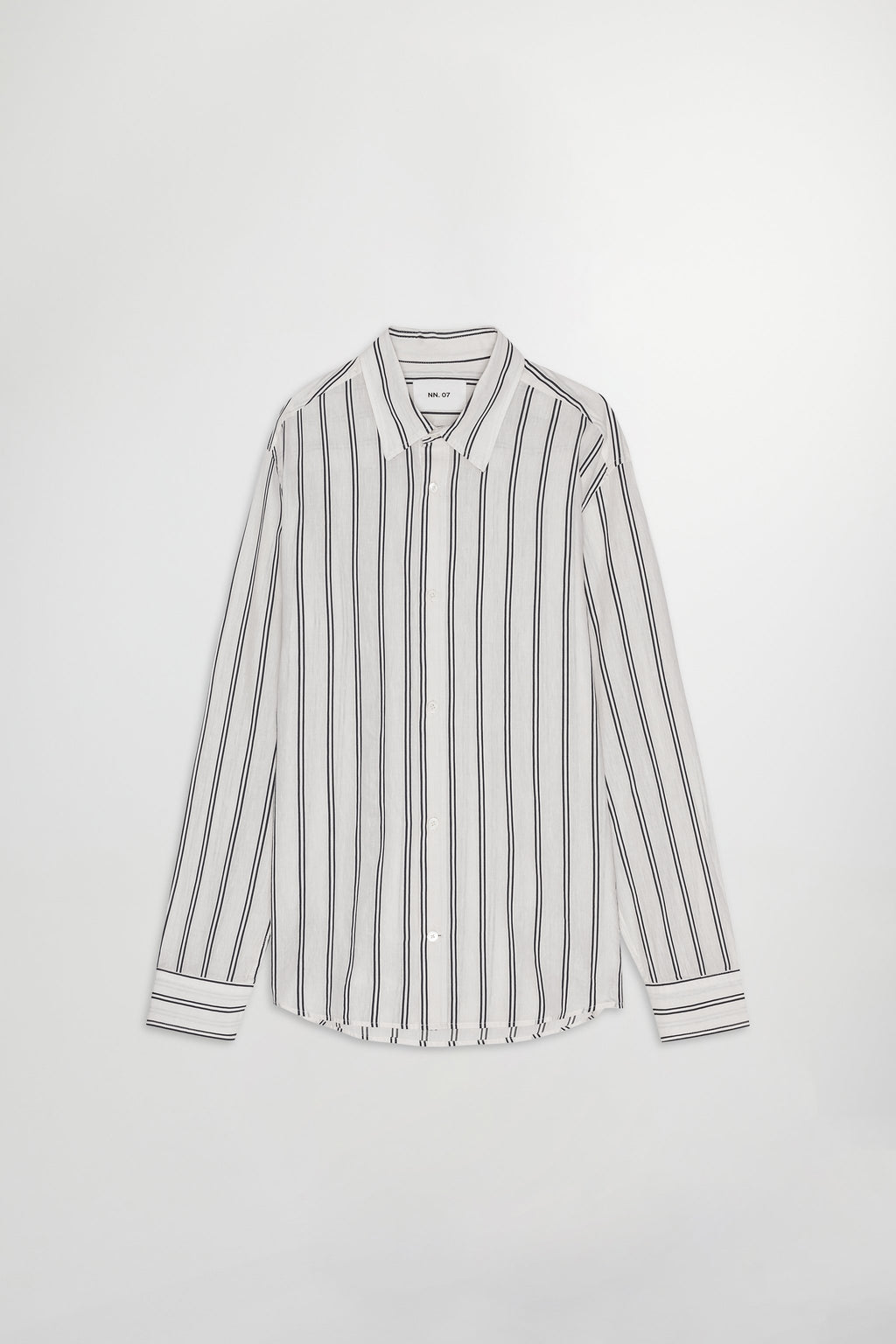 Chemise Freddy No Pkt - Black Stripe