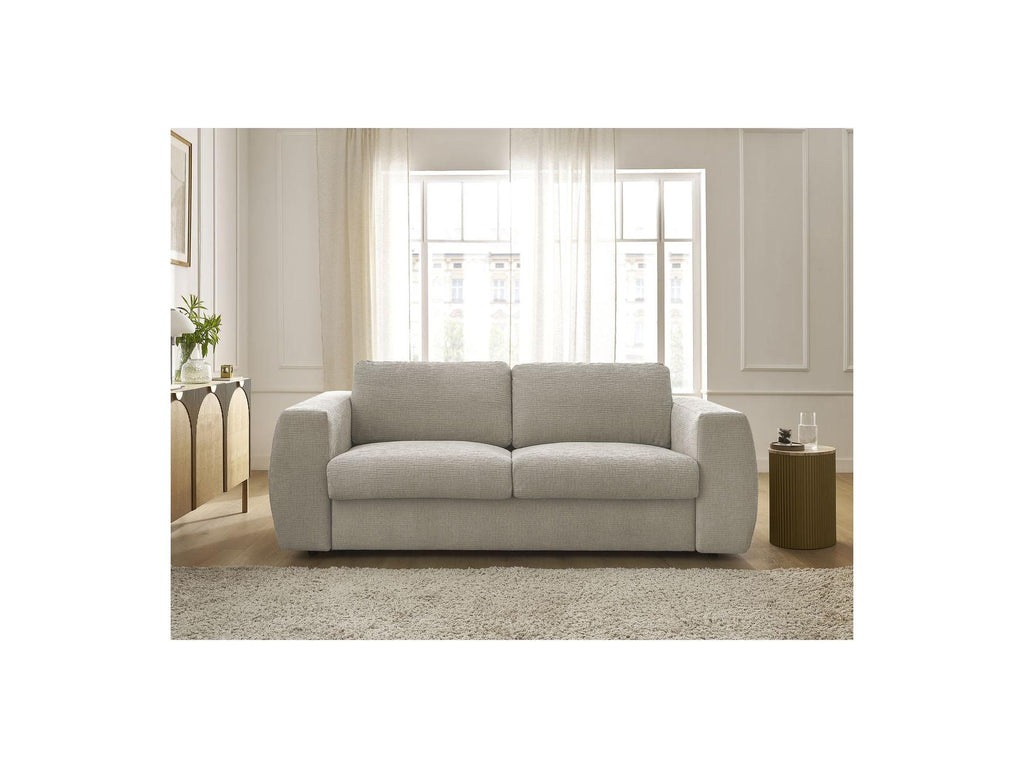 Hugo - Straight Sofa Bed with Express Opening - Textured Fabric - 160X190