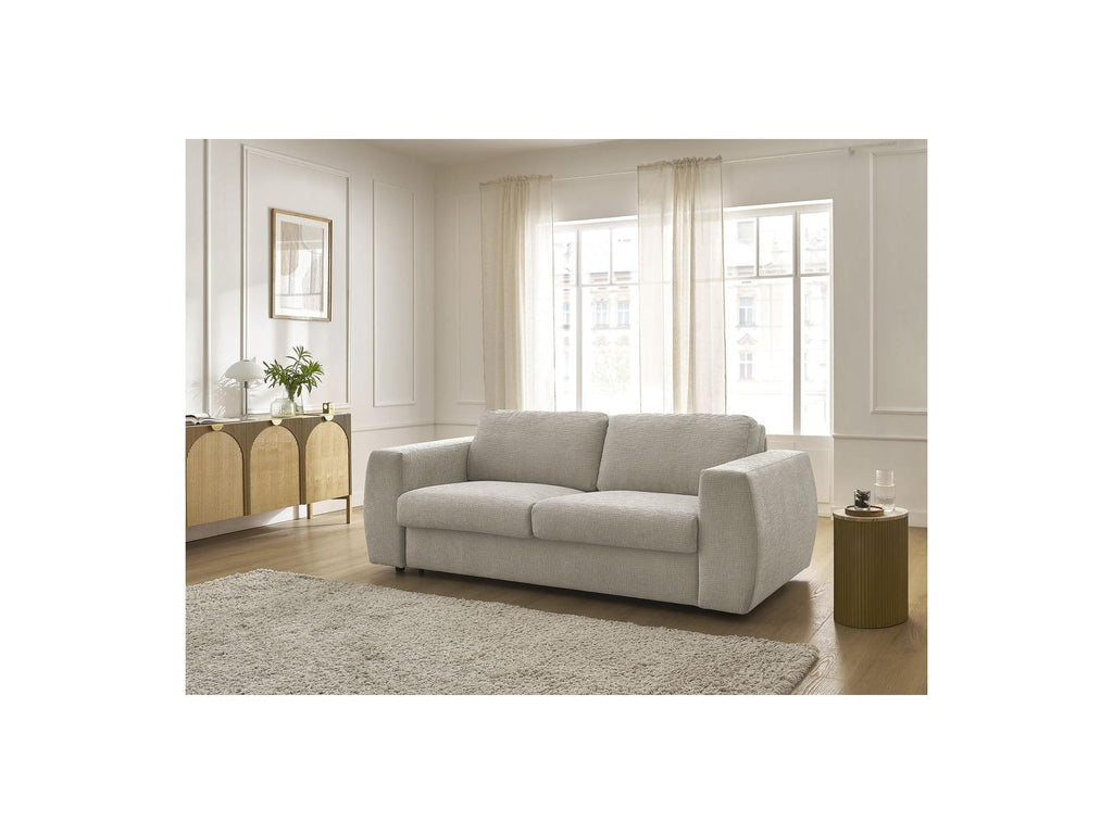 Hugo - Straight Sofa Bed with Express Opening - Textured Fabric - 160X190