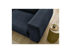 Hugo - Straight Sofa Bed with Express Opening - Textured Fabric - 160X190