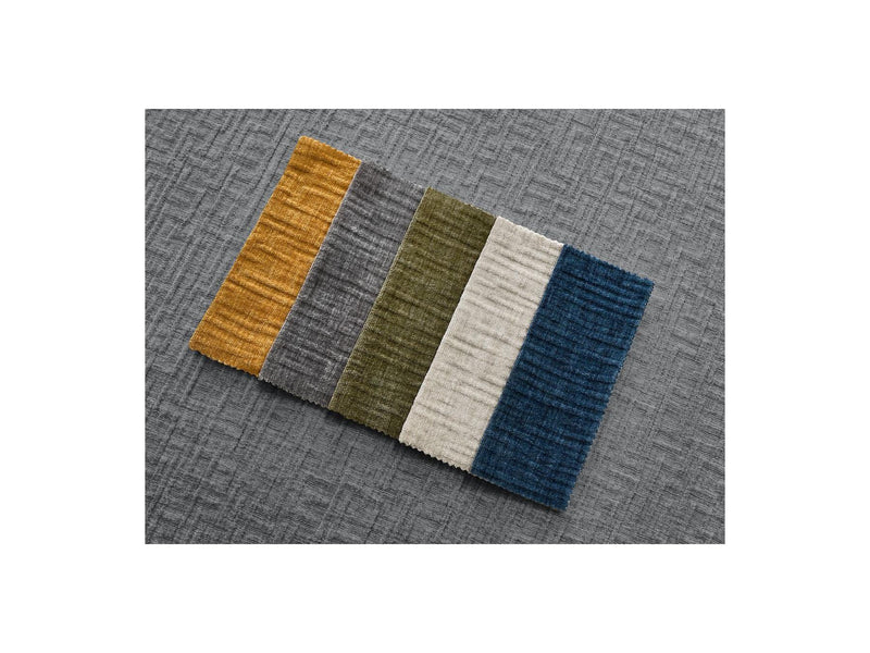 Canapé Droit Convertible Ouverture Express - Hugo - Tissu Texturé - 140X190