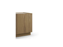 Marion - 3 Door TV Unit - Oak And Travertine Effect