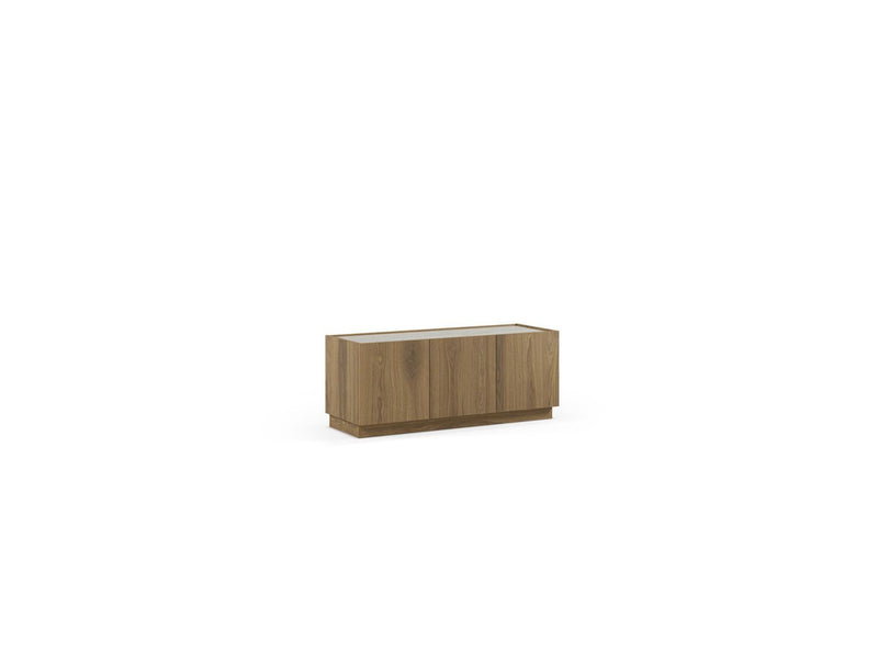 Marion - 3 Door TV Unit - Oak And Travertine Effect