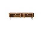 4-Door TV Unit - Bruges - Solid Mango Wood