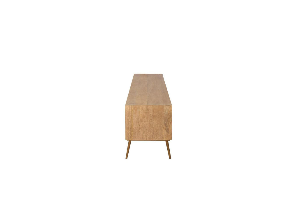 4-Door TV Unit - Bruges - Solid Mango Wood