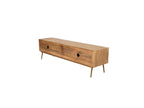4-Door TV Unit - Bruges - Solid Mango Wood