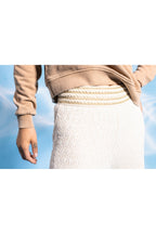 The Mélanie Beige Lace Pants