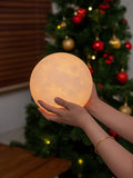 Lampe Lune - Bois - 2 Tailles
