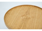 Castellane - Ensemble De 3 Tables Basses Placage Chêne Massif