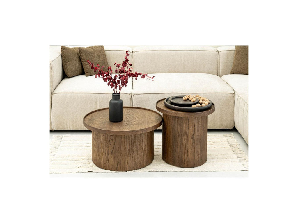 Castellane - Coffee Table - Solid Oak Veneer