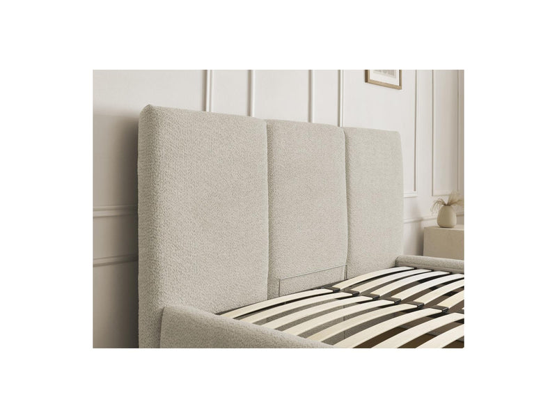 Elya - Storage Bed - Bouclette Fabric