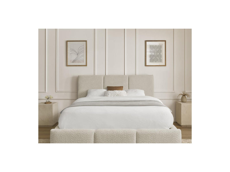 Elya - Storage Bed - Bouclette Fabric