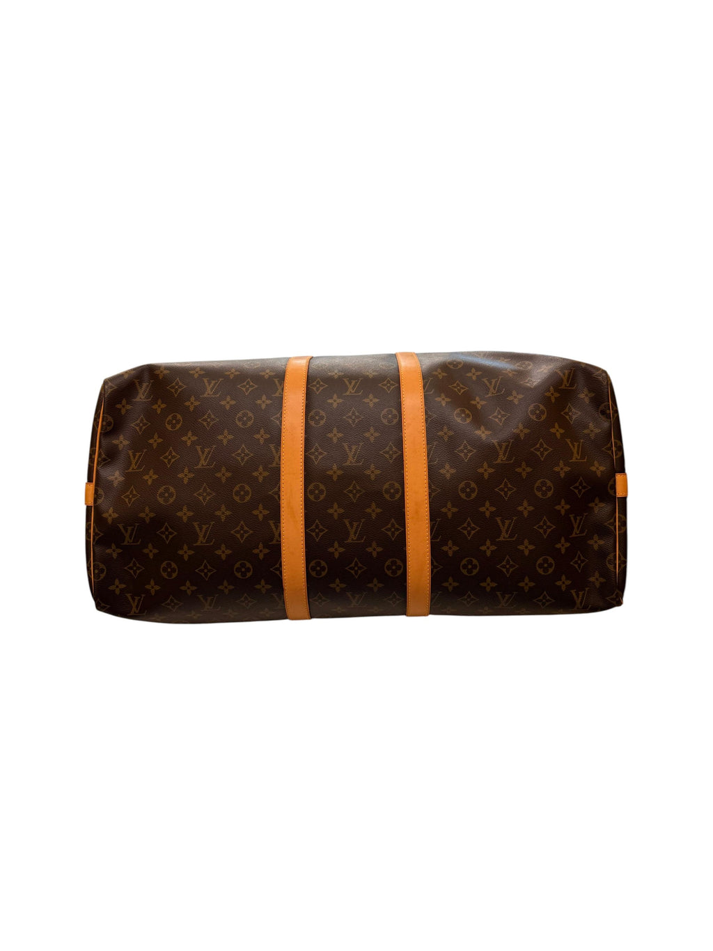 Sac À Main Louis Vuitton Keepall Bandoulière 45 Toile - Marron