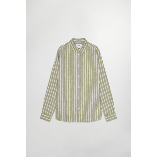 Chemise Enzo - Green Stripe