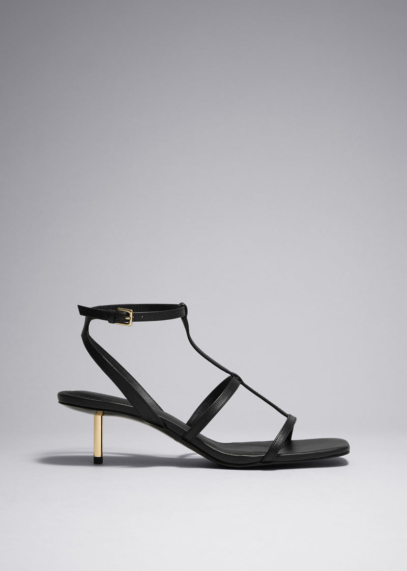 Shoes Ray Sandalette - Black - Women