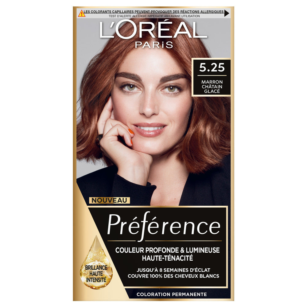 Préférence Coloración 5.25 Antigua Castaño Glacé