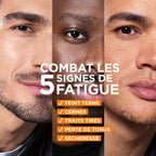 Men Expert Hydra Energetic Sac 5 Produits Soin Hydratant + Gel Désincrustant + Soin Yeux + Gel Douche + Anti-Trans
