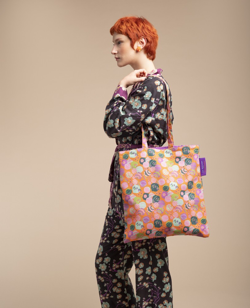 Totebag - Bloom orange