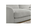 Canapé Droit Fixe - Leonore - Tissu Bouclette