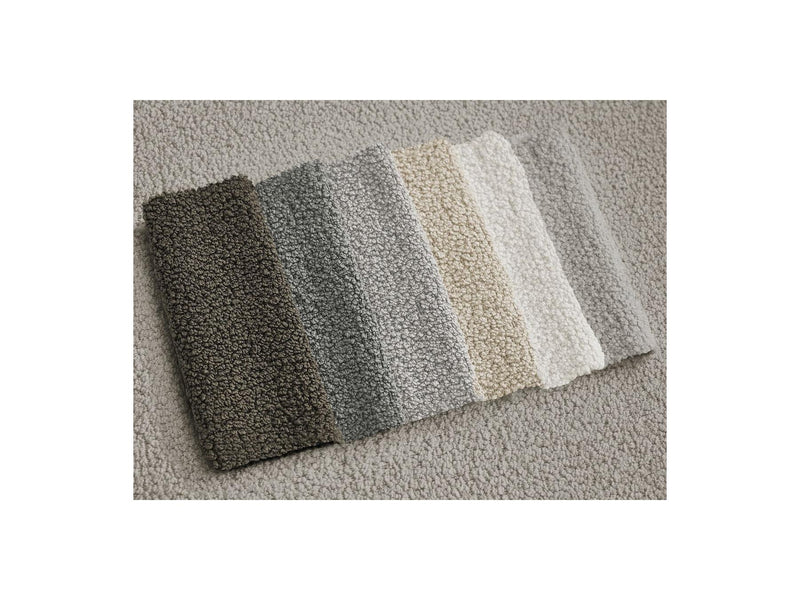 Canapé Droit Fixe - Leonore - Tissu Bouclette