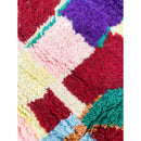 Tapis Berbère Marocain Boujaad - Multicolore